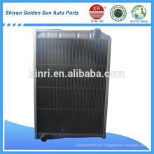 Radiador de camión Setyr WG9725531077 de la fábrica china de radiadores de cobre y latón
